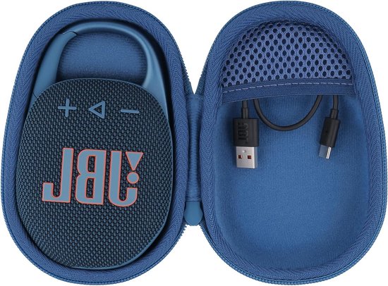 Duurzame Hardcase voor JBL CLIP 5 / CLIP 4 / CLIP 4 Eco - Bescherming, Waterdicht, Draagbaar en Veilig voor Bluetooth Speakers van Merkloos