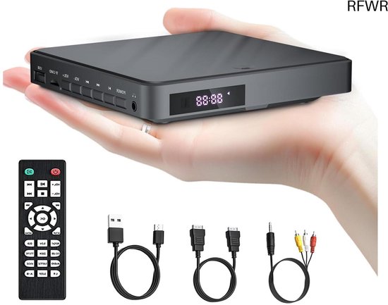 DVD Speler met HDMI - Blu Ray Spelers - Externe DVVD Speler - Film