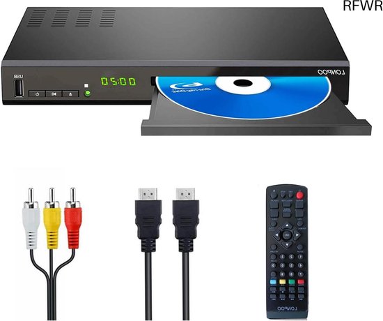 DVD Speler met HDMI - Blu Ray Spelers - Externe DVVD Speler - Multimedia