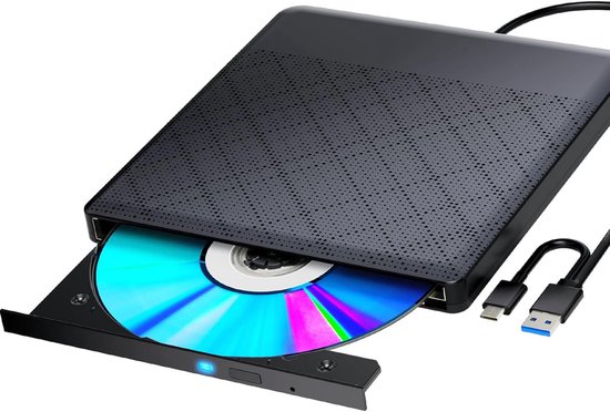 DVD Speler met HDMI - Blu Ray Spelers - Externe DVVD Speler - Zwart - Homecinema