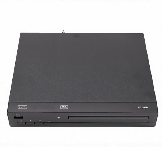 Dvd-speler - Regio vrije speler - Films Kijken - Alle Regio's - Compact - Zwart