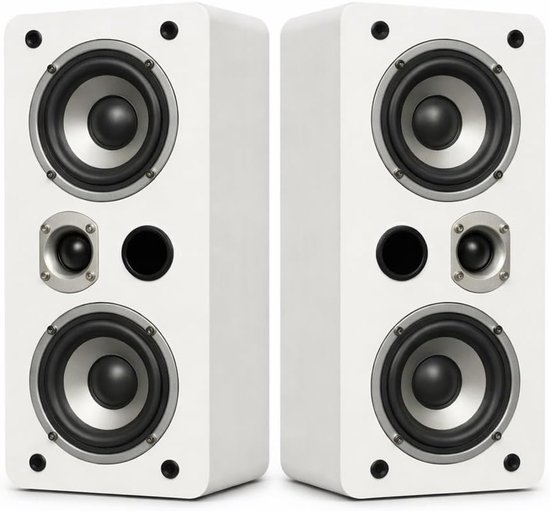 Dynavoice Magic LCR-4 White Matt – Pair of Passive Speakers for Home Cinema, Ideal for Dolby Atmos, Wall or Ceiling - ShopVlot