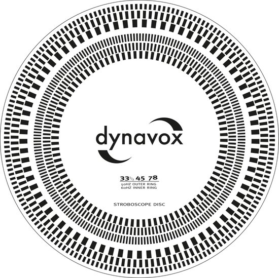 Dynavox - Pick-up afregel sjabloon van Dynavox