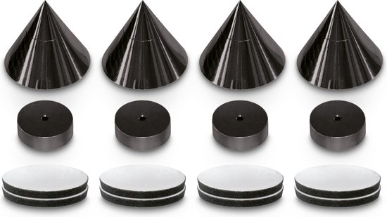 Dynavox Spikes 4-delig - Zwart van Dynavox