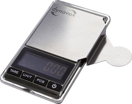 Dynavox TW-4 Elektronische mini precisie weegschaal/naalddrukmeter 0,01 gram nauwkeurig