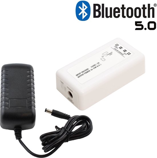 E-Audio B431ABL - Stereo micro versterker - Bluetooth 5.0 - 2x15 Watt van E-Audio