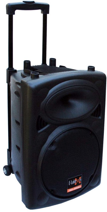 E-Lektron EL25-M MK-III - Mobiel PA systeem - Met ingebouwde accu - Inclusief draadloze microfoon