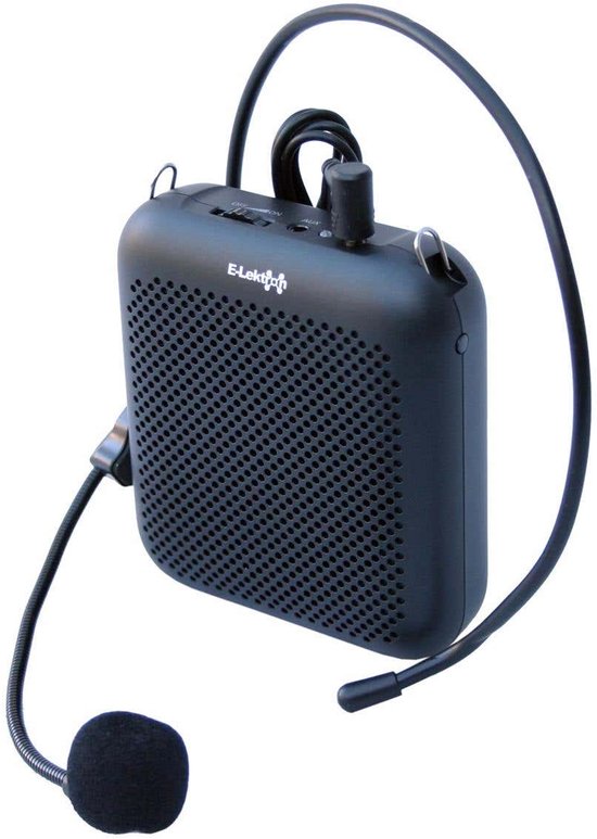 E-Lektron ELS-358 spraakversterker - Draagbaar - Inclusief headsetmicrofoon