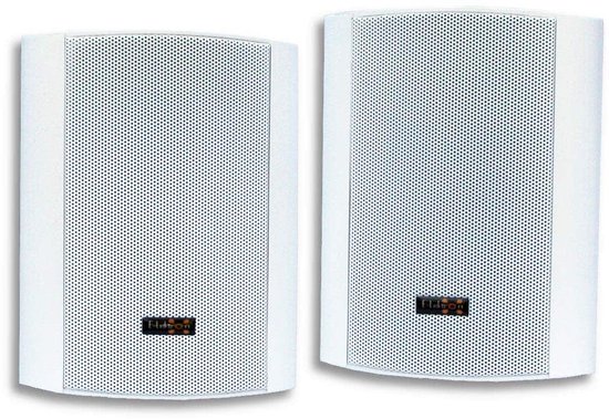E-Lektron EWL4P Wit - Passieve luidsprekerset - Voor binnen en buiten - IP44 spatwaterbestendig