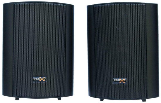 E-Lektron EWL4P Zwart - Passieve luidsprekerset - Voor binnen en buiten - IP44 spatwaterbestendig
