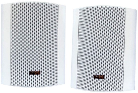 E-Lektron EWL5A Wit - Actieve luidsprekerset - Met muurbeugels - 120 watt