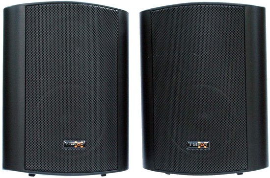 E-Lektron EWL5A Zwart - Actieve luidsprekerset - Met muurbeugels - 120 watt
