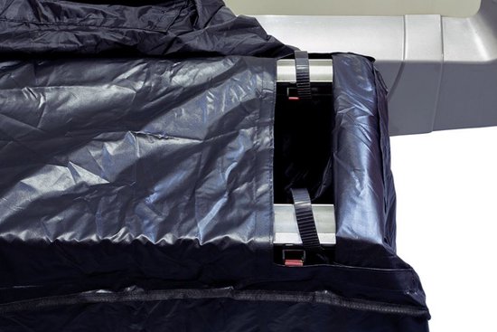 EAGLE II fietsdragerhoes van DS COVERS – Outdoor – Waterdicht – UV bescherming – 420D Oxford – Incl. Opbergzak – geschikt voor 2 fietsen – beschermt de fiets(en) achterop de caravan en camper van Eagle