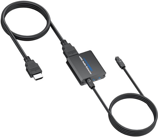 eARC Audio Extractor naar Optische SPDIF Adapter voor Soundbar en Versterker van Merkloos