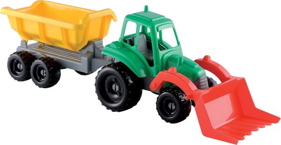 écoiffier Tractor Met Aanhanger 52 Cm van Ecoiffier