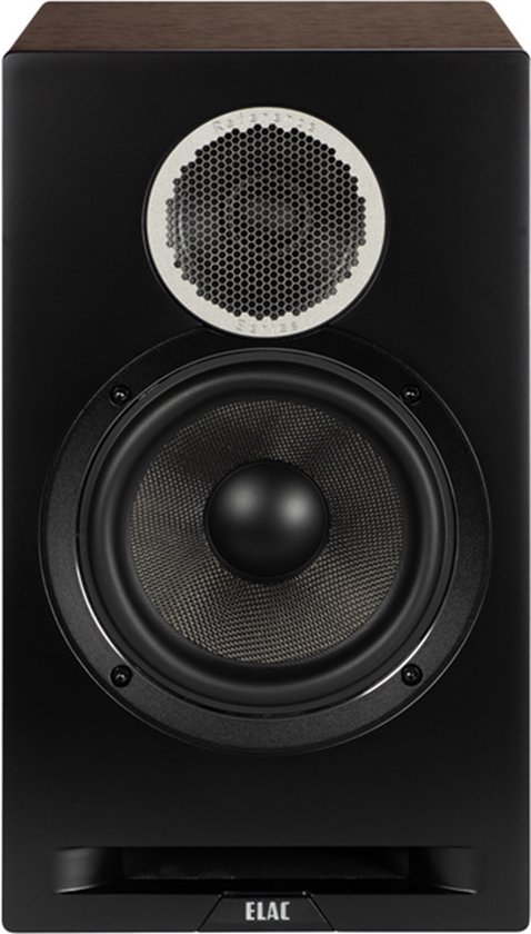 ELAC Debut Reference DBR62 (per paar) Zwart/Walnoot van Merkloos