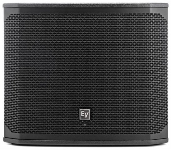 Electro-Voice EKX-15SP, 1300 W, Actieve subwoofer, 40 - 180 Hz, 38,1 cm, Zwart, Hout