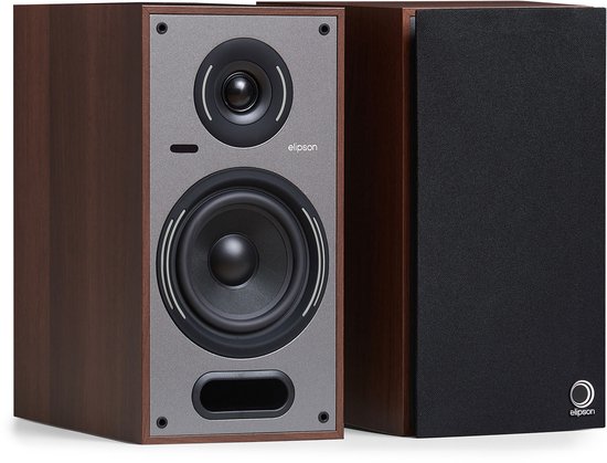 Elipson Horus 6B BT Phono - Active Boekenplank Luidsprekers - Walnoot