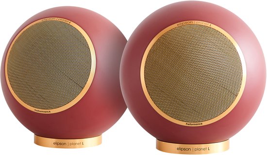 Elipson Planet L Performance 2.0 - Burgundy/Goud