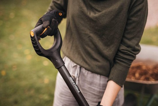 Ergonomische puntig grafiet spade voor tuinieren met gemak Shoval van Shoval