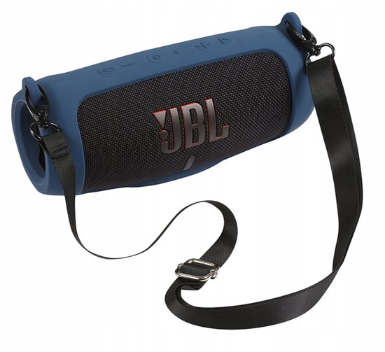 EtuiTab Serie - Silicone Hoesje voor JBL Charge 5 - Ciemno-niebieski - Hoge Kwaliteit van Merkloos