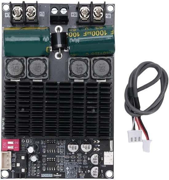 Eujgoov TPA3221 Amplifier Board 2.1 Channel 2 X 100W + 200W Subwoofer Hifi Audio Amplifier Module Pure Rear Amplifier - ShopVlot
