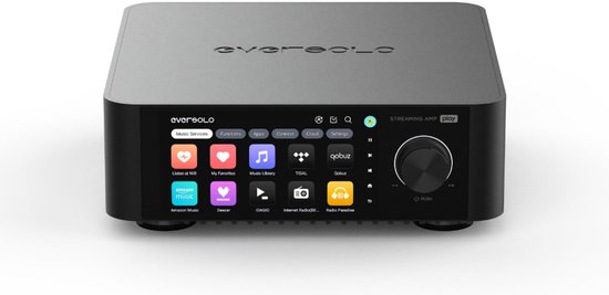 Eversolo Play All-in-one Streamer/Versterker - Zwart (Standaard)