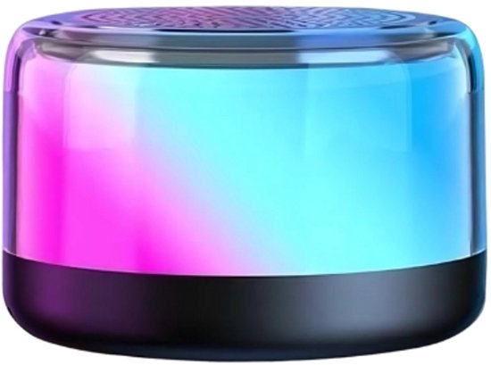Explosieve Mini Draadloze Bluetooth Speaker BW200 – Krachtig geluid – Kleurrijke RGB-licht – Waterdichte Kleine Draagbare Outdoor Speakers – Lange Levensduur Van De Batterij van Merkloos
