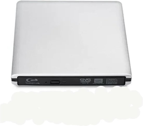 Externe Blu-ray Brander - Optische Drive Recorder - Films Kijken - SuperSpeed USB 3.0 - 4K Playback - Zilver