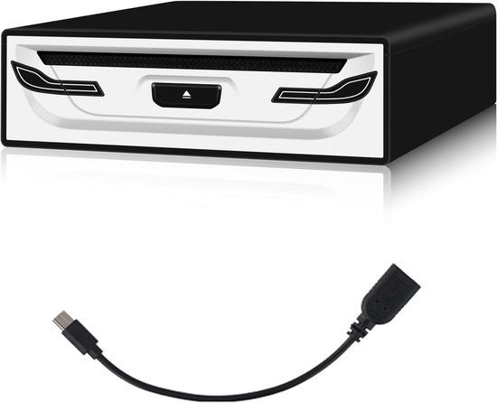 Externe CD/DVD Speler voor Auto, Laptop en TV - Plug & Play met USB