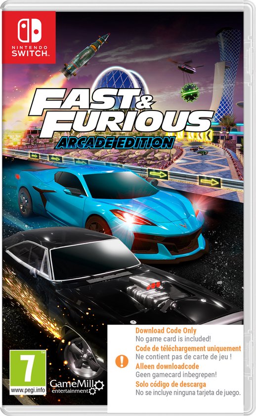 Fast & Furious: Arcade Edition - Nintendo Switch (Code in A Box) van Nintendo