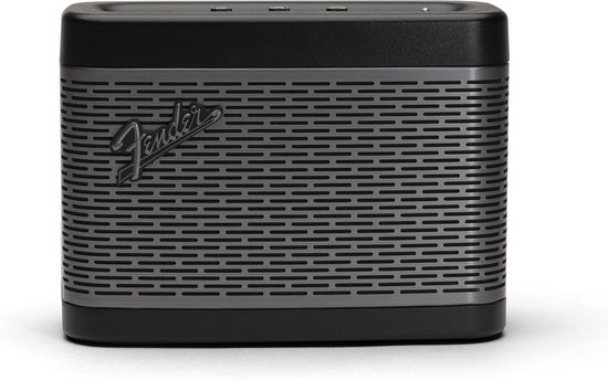 Fender Newport 2 Bluetooth draadloze speaker - Black / Gunmetal van Merkloos