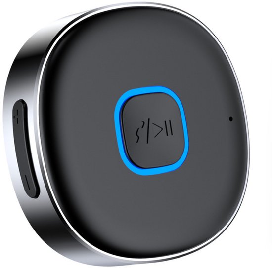 Ferfito Bluetooth 5.0 Handsfree Ontvanger – Draadloze AUX Adapter met Microfoon, Audio Adapter, Dual Connectie & DSP Ruisonderdrukking – Voor Auto, Koptelefoon of Stereo van Merkloos