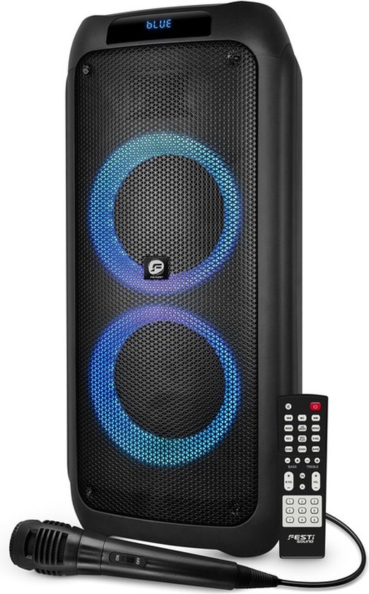 Festi FB428R - Party Speaker - Bluetooth - Microfoon van FESTI