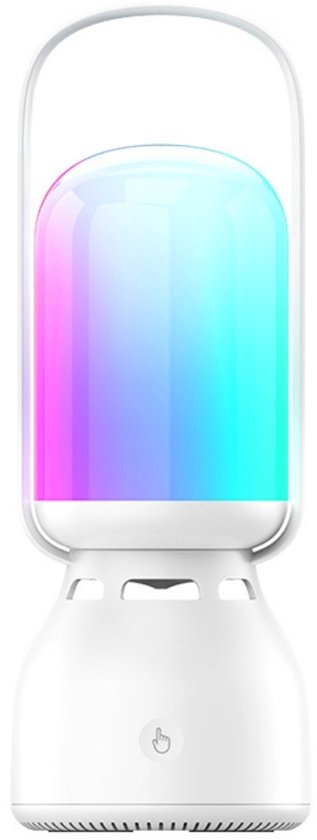 Fivesquare CAMP LAMP MINI – 360° Bluetooth Speaker met Atmosfeer Lamp | RGB Licht, 5W Speaker & Draaghendel van Merkloos