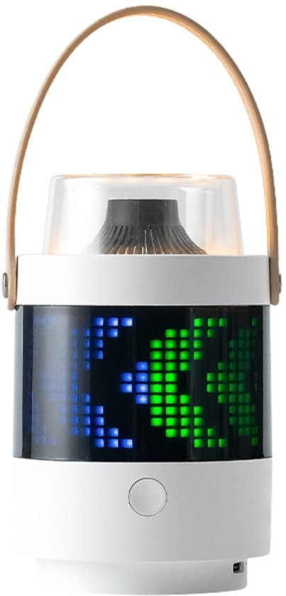 Fivesquare CAMP LAMP PIXEL – 360° Pixel LED Bluetooth Speaker | RGB Lantaarn, App Control, FM Radio & 6W Stereo van Merkloos