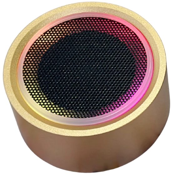 Fivesquare MagShake RGB Speaker – Mini Bluetooth Speaker met Magneetvoet, Shake-Control, IPX7 & 5–7u Speeltijd van Merkloos