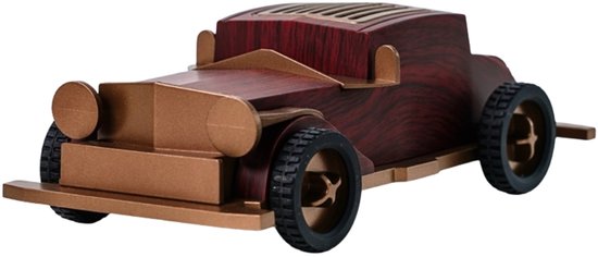 Fivesquare Retro Car Bluetooth Speaker – Vintage Auto Design, 5W Sound, FM Radio, TWS, TF/USB/AUX & Bluetooth 5.4 van Merkloos