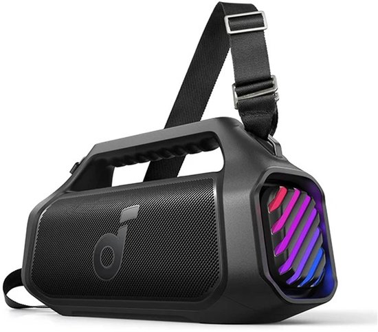 Flolife - Buitenluidspreker - Buiten luidsprekerswater dicht - 2 Kanaal - Bassup- Snel Opladen - Rgb Verlichting - USB-C, Po van Flolife