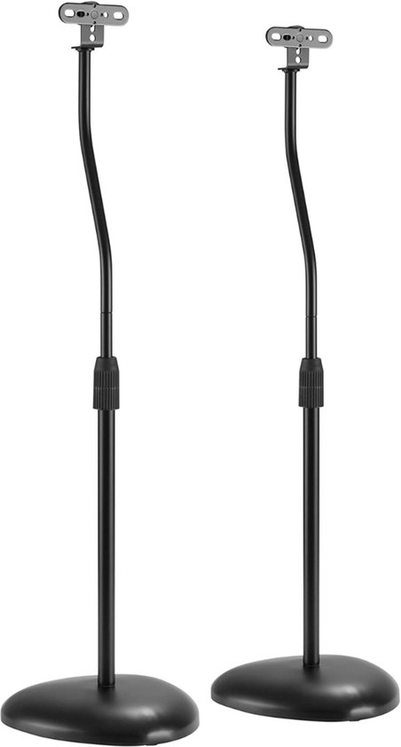 Florixa® Luidspreker Standaard - Standaard - Luidsprekerstandaard - Zwart - 45cm x 29cm x 10cm; 2 kg