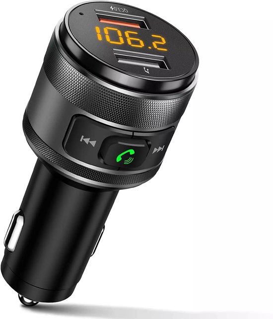 FM 3.0 Bluetooth draadloze autozender met USB-poort van Gadgin