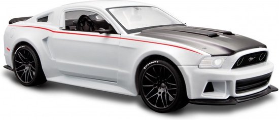 Ford Mustang 2014 White/Black Stripes van Ford