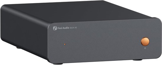 Fosi Audio Box X5 Phono Voorversterker voor Platenspeler - 4-niveau instelbare gain 38/48/56/66 dB met RCA