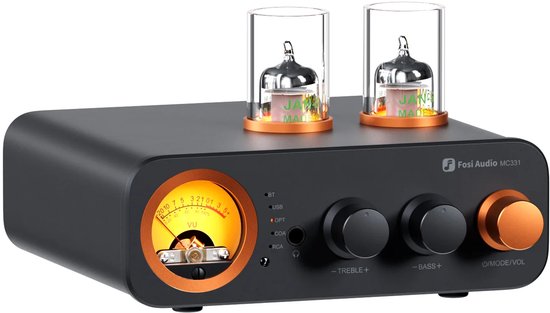 Fosi Audio MC331 – All-in-One DAC, Buisversterker en Hoofdtelefoonversterker