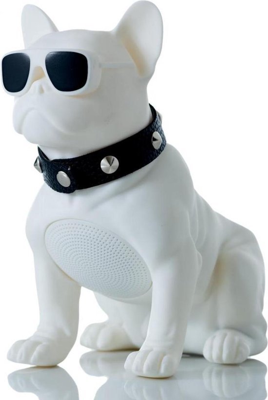 Franse Bulldog speaker - CH-M10 - Groot 30CM- Bluetooth speaker van Champ