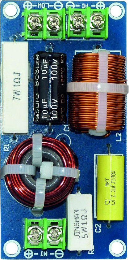 Frequentiezachte 2-weg Hifi Speaker 120W Impedantie 8 Ohm van Merkloos