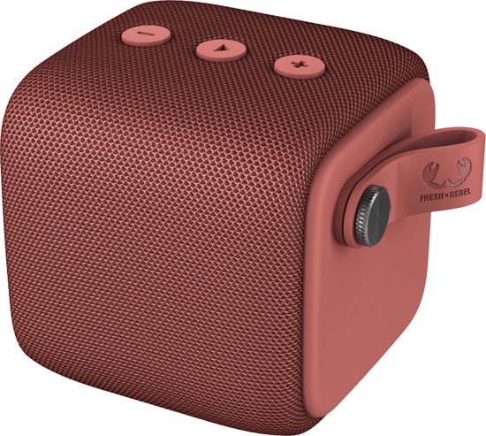 Fresh ‘n Rebel - Draadloze Bluetooth speaker - Rockbox Bold S - Safari Red van Fresh ‘n Rebel