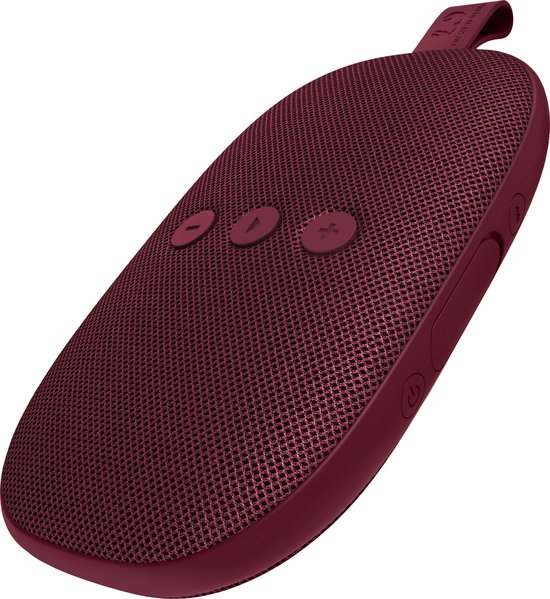 Fresh ‘n Rebel Rockbox Bold X - Bluetooth speaker draadloos - Ruby Red van Fresh ‘n Rebel