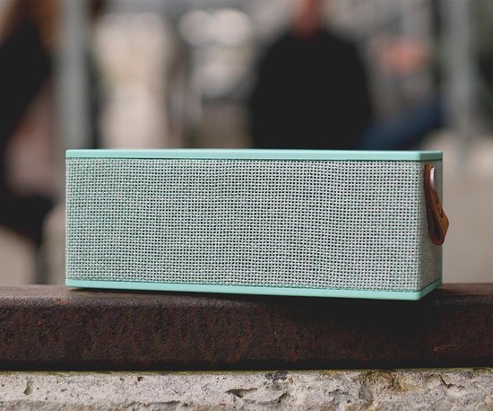 Fresh 'n Rebel Rockbox Brick Fabriq - Draadloze Bluetooth Speaker - Mintgroen van Fresh ‘n Rebel