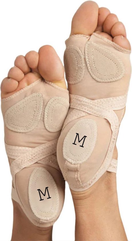 Full body Footundeez | dansvoetjes | voetbeschermer |  M | schoenmaten 36/37/38/39 van Capezio